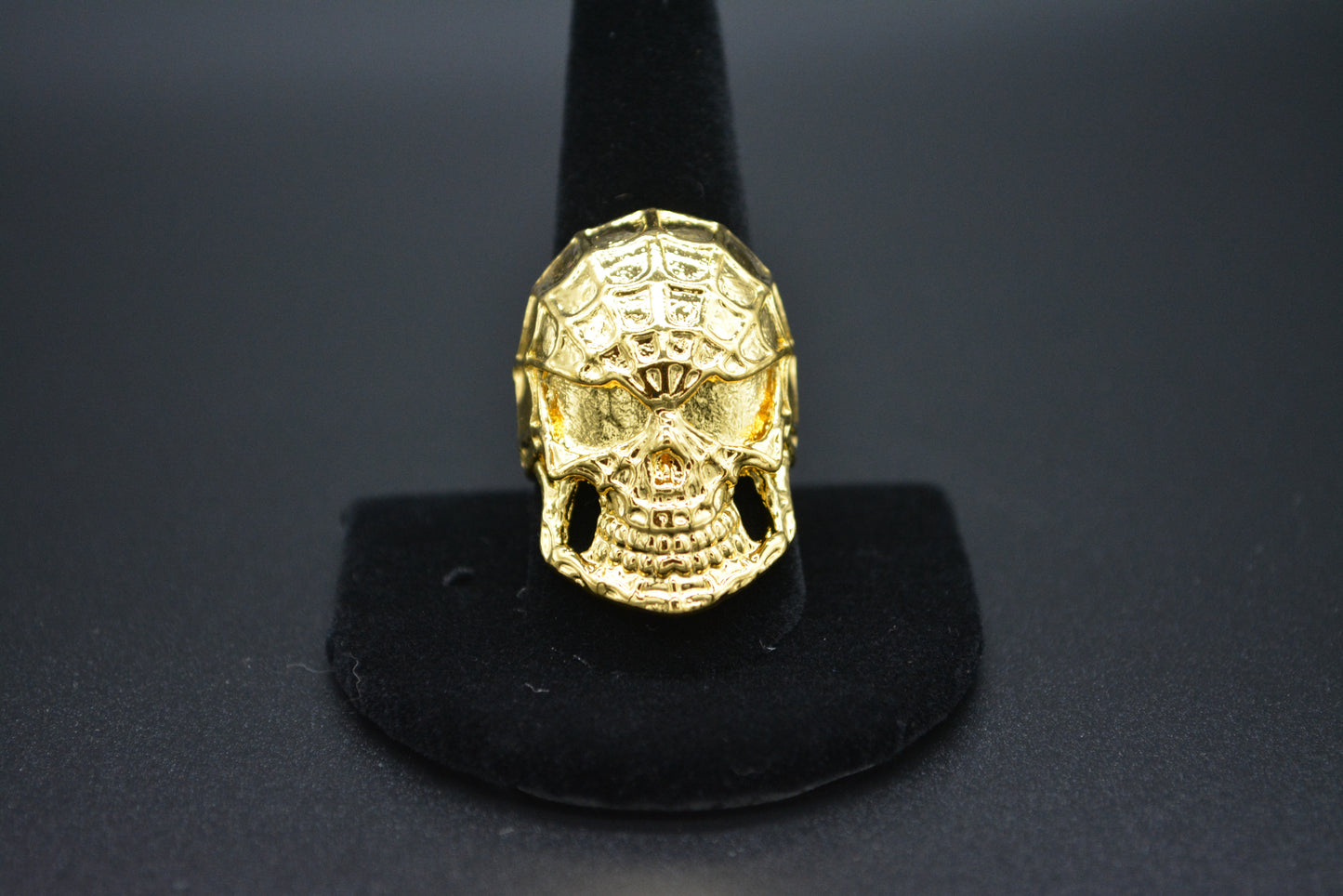 Psychedelic Skull Ring