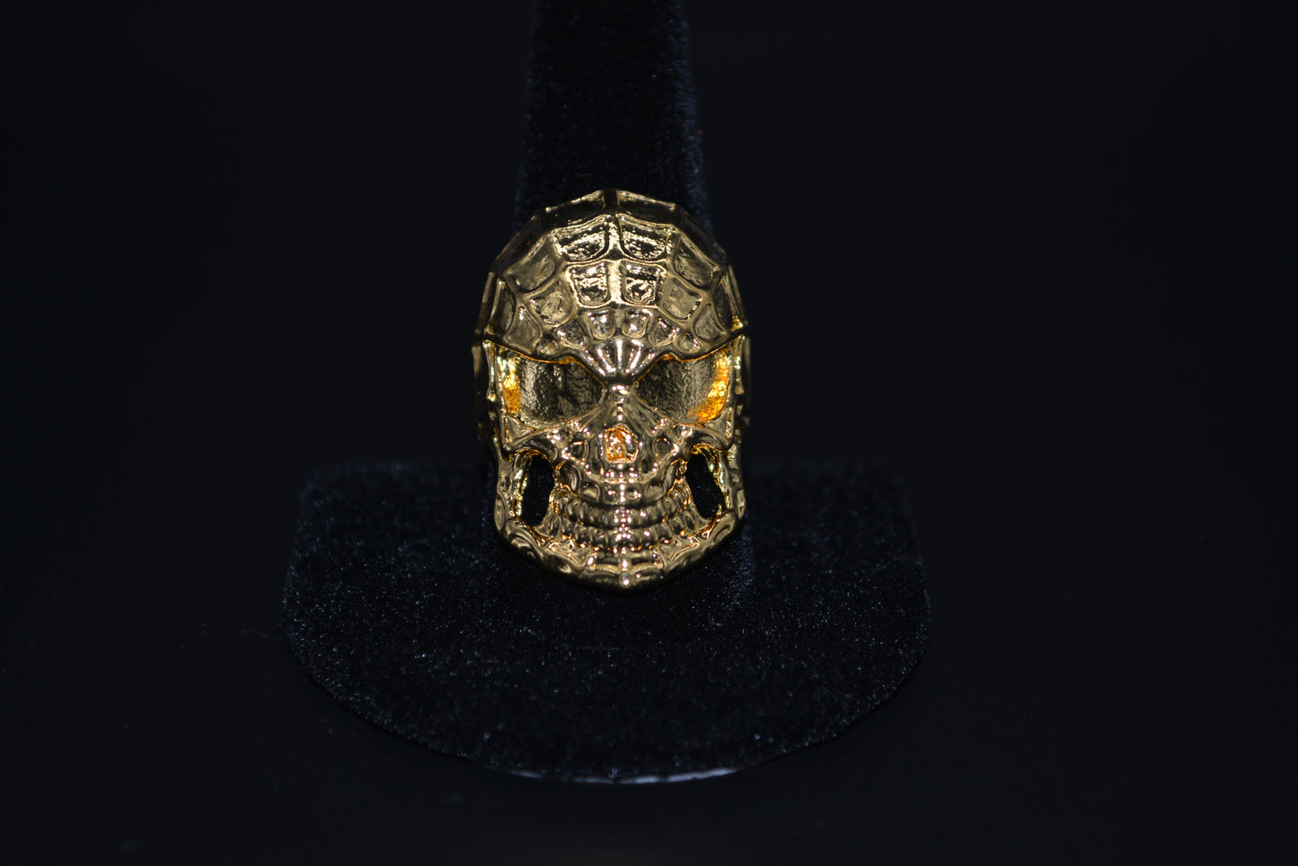 Psychedelic Skull Ring