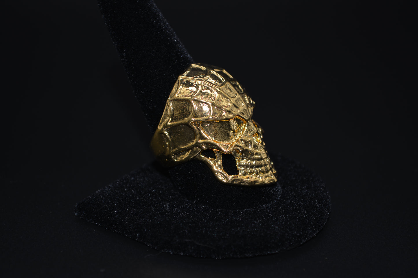 Psychedelic Skull Ring