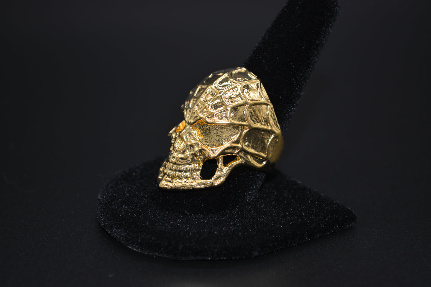 Psychedelic Skull Ring