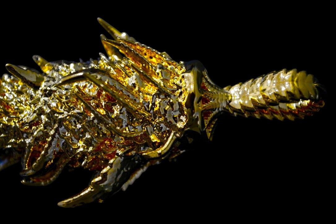 Golden Widow Pendant