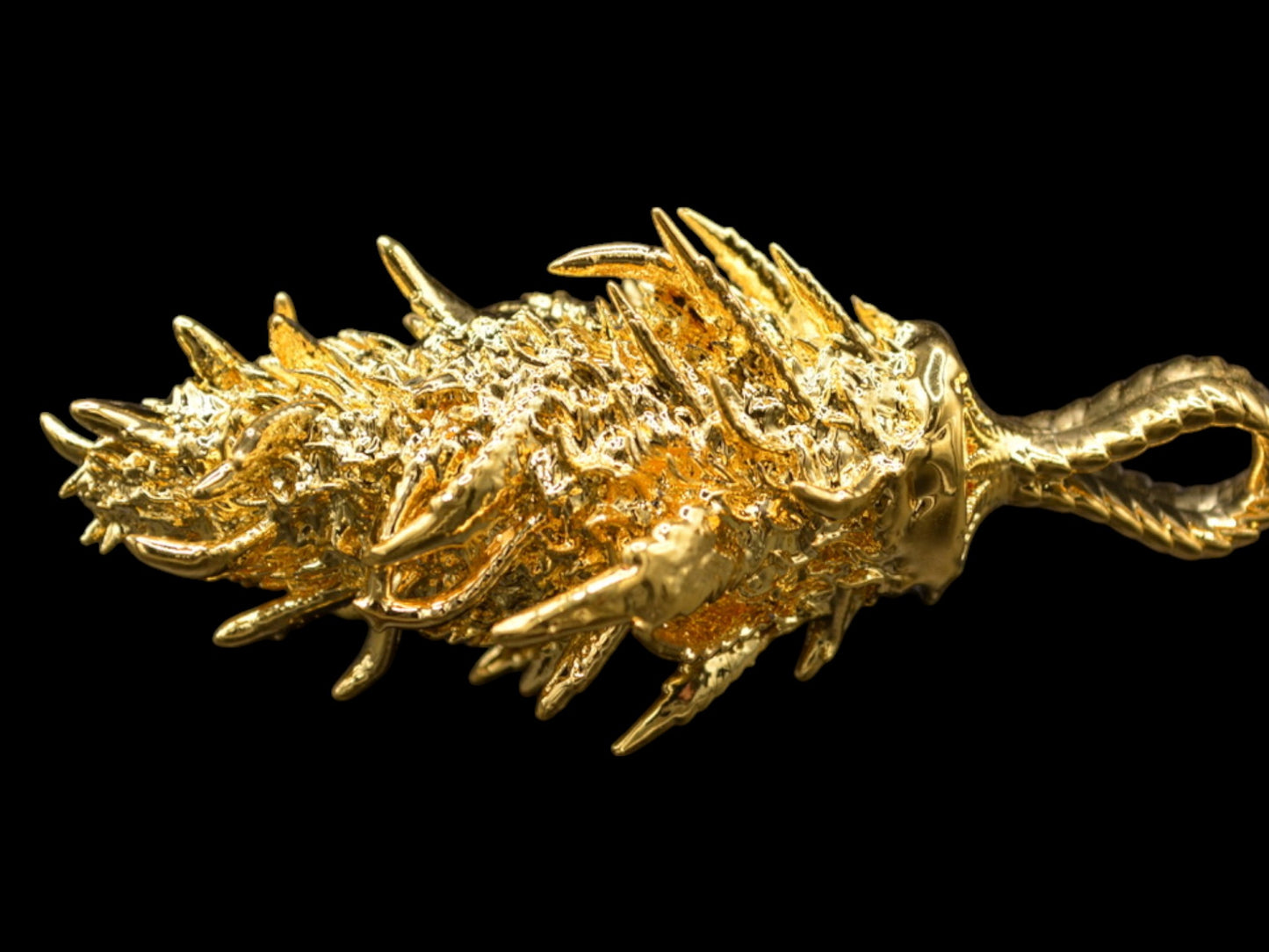 Golden Widow Pendant