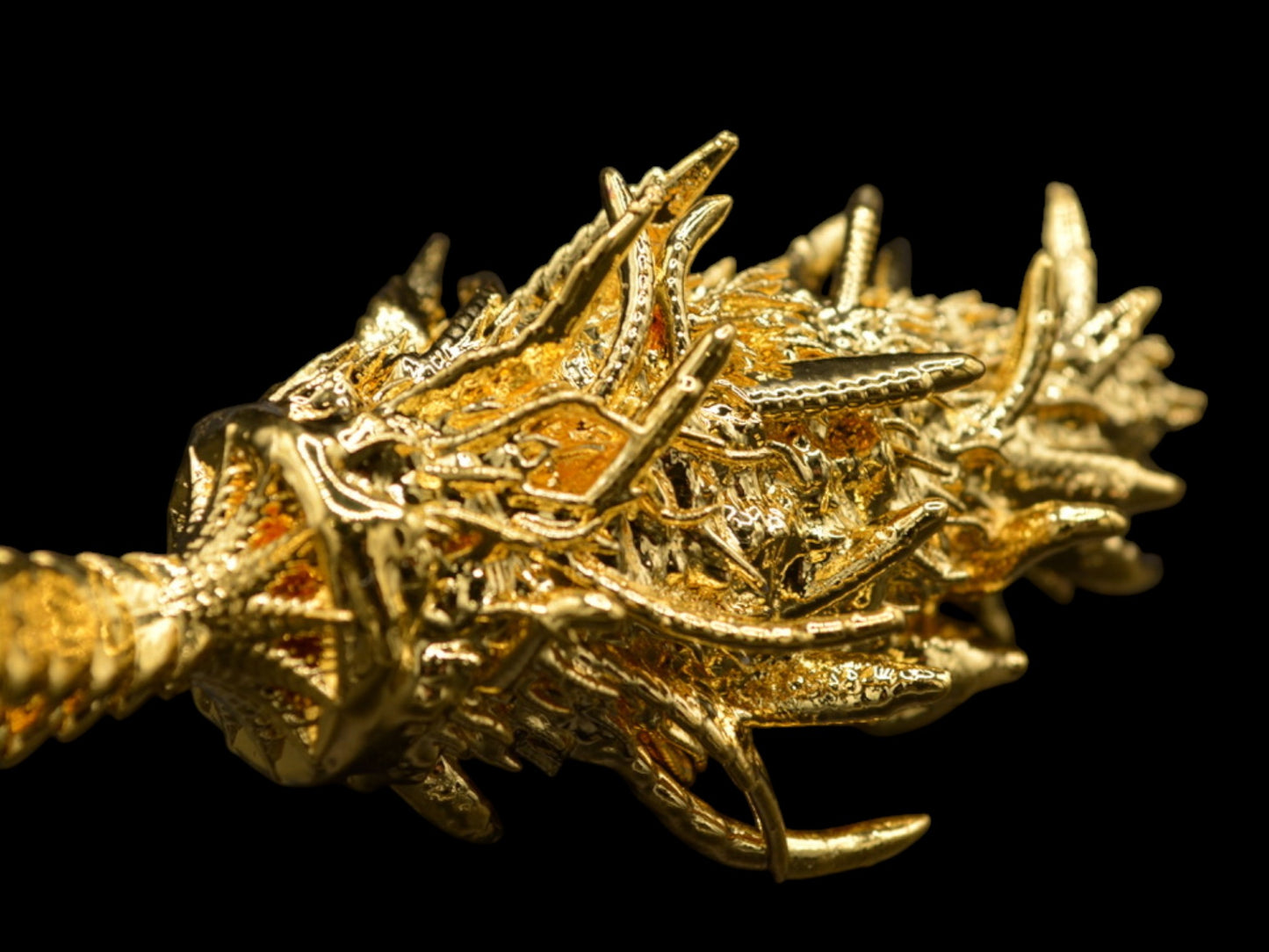Golden Widow Pendant