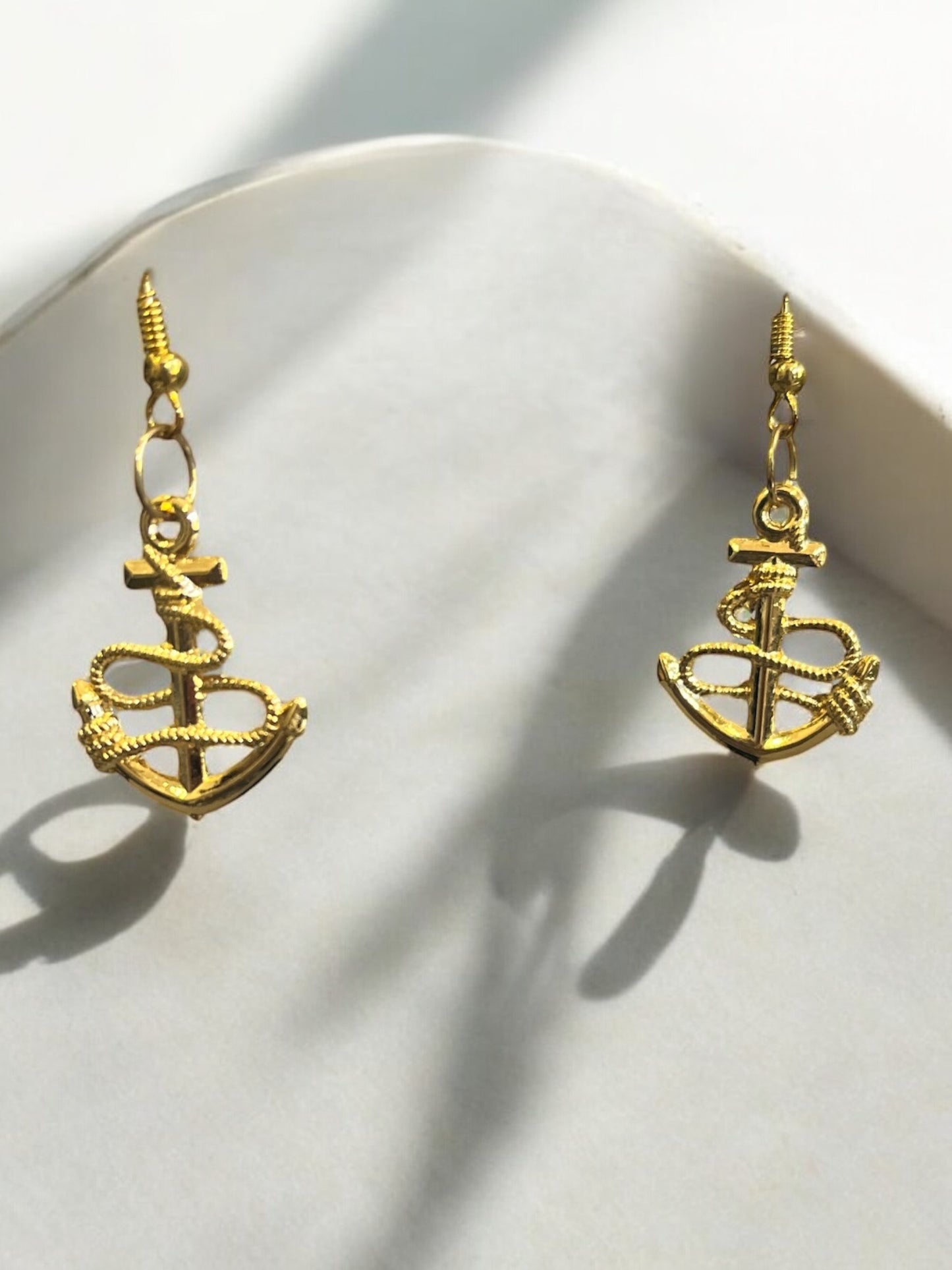 Anchor Rope to Heaven Earring