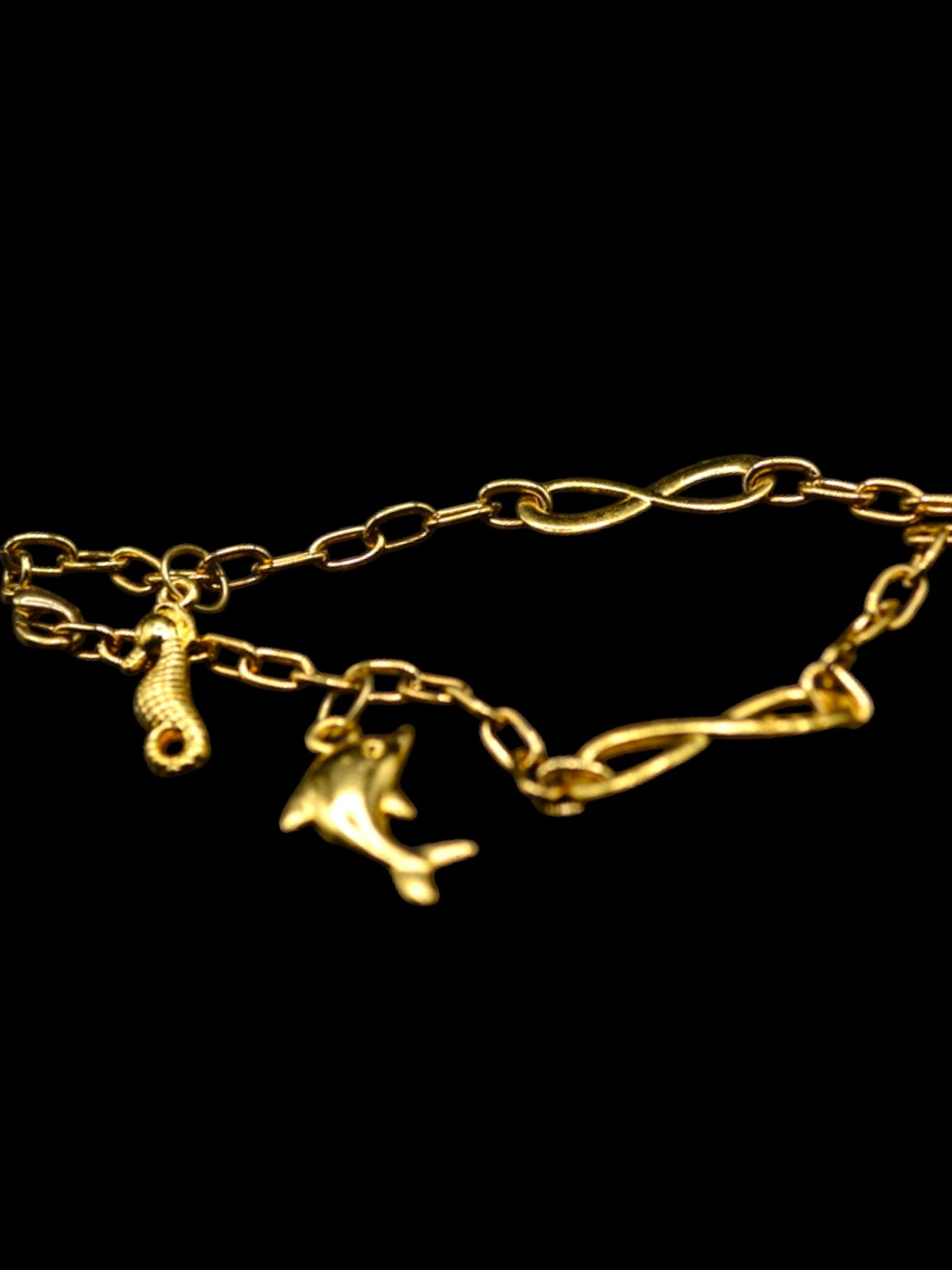 Infinity Rope : Gold Bracelet