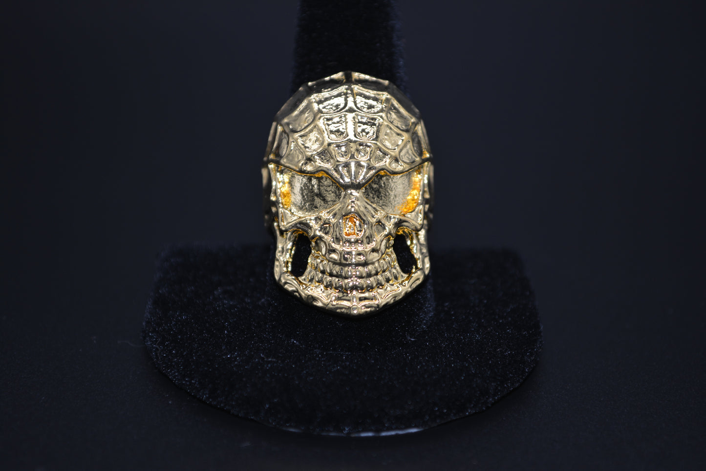 Psychedelic Skull Ring