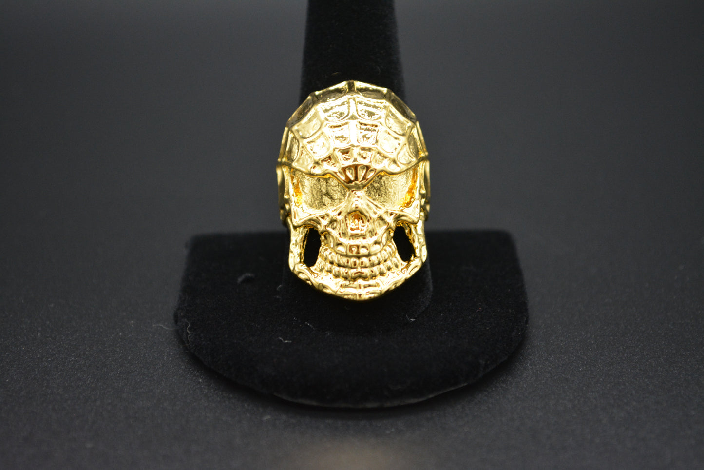 Psychedelic Skull Ring