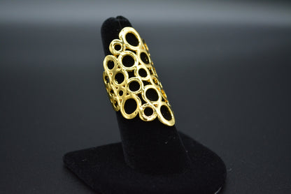 Bubble Gold Ring