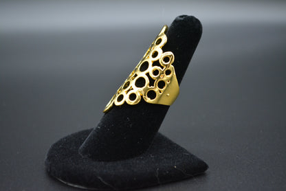Bubble Gold Ring