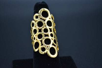 Bubble Gold Ring