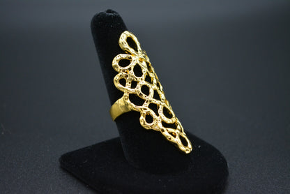 Bubble Gold Ring