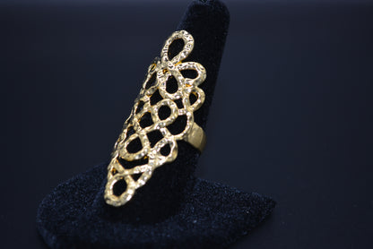 Bubble Gold Ring