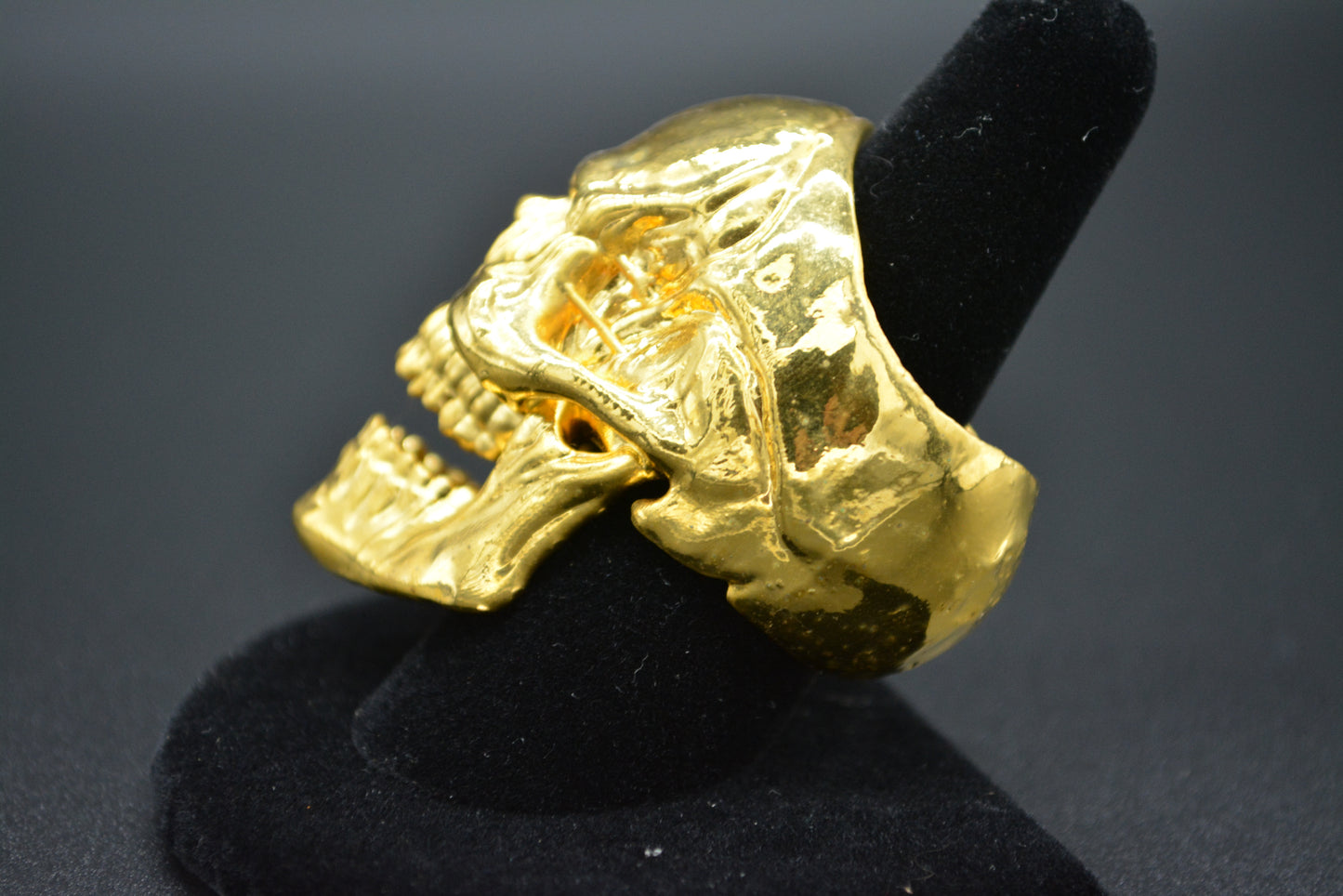 Laughing Dead Gold Ring