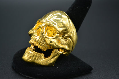 Laughing Dead Gold Ring