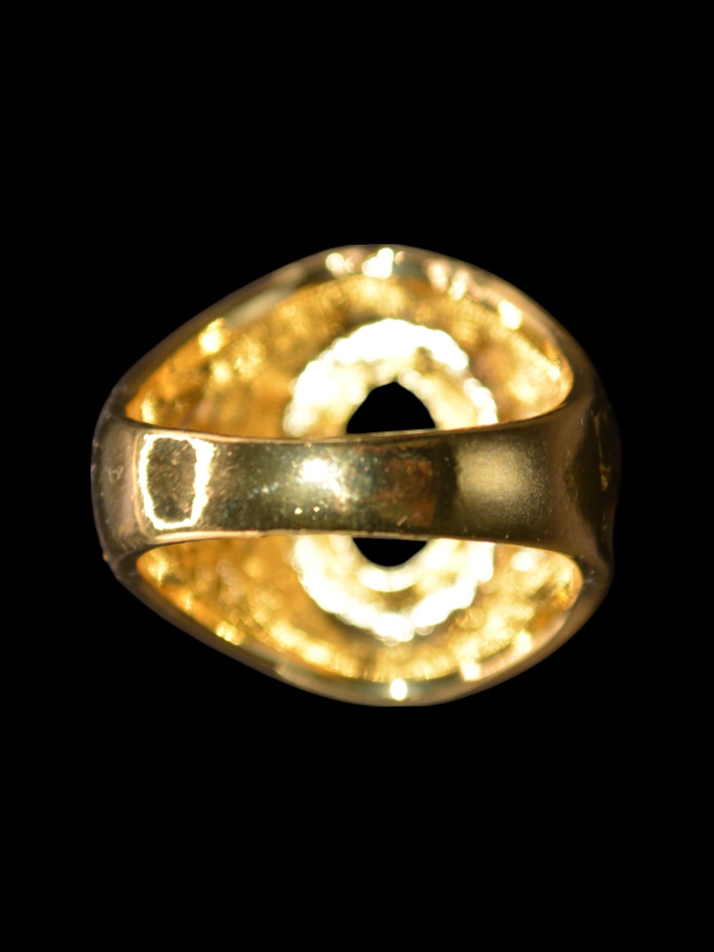 Dark Soul: Onyx Gold Ring