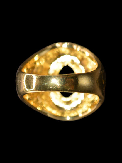 Dark Soul: Onyx Gold Ring
