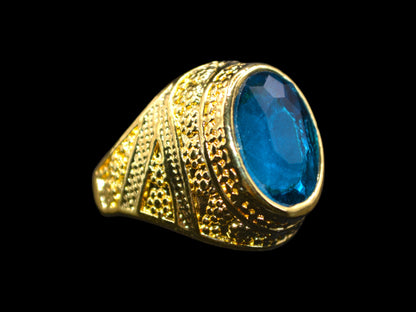 Soul Storm Blue : Sapphire Ring