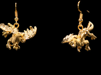 Flying Dragon -  Earrings