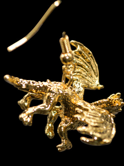 Flying Dragon -  Earrings