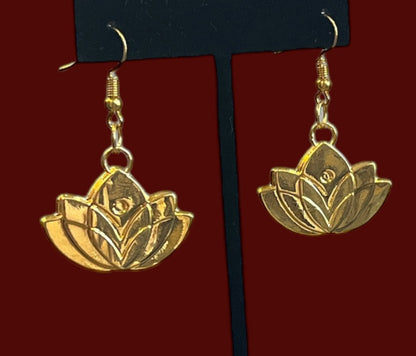 Lotus Golden Era Earrings