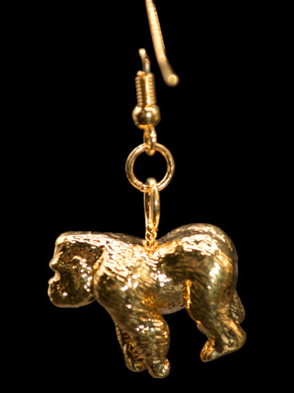Gorilla Earrings