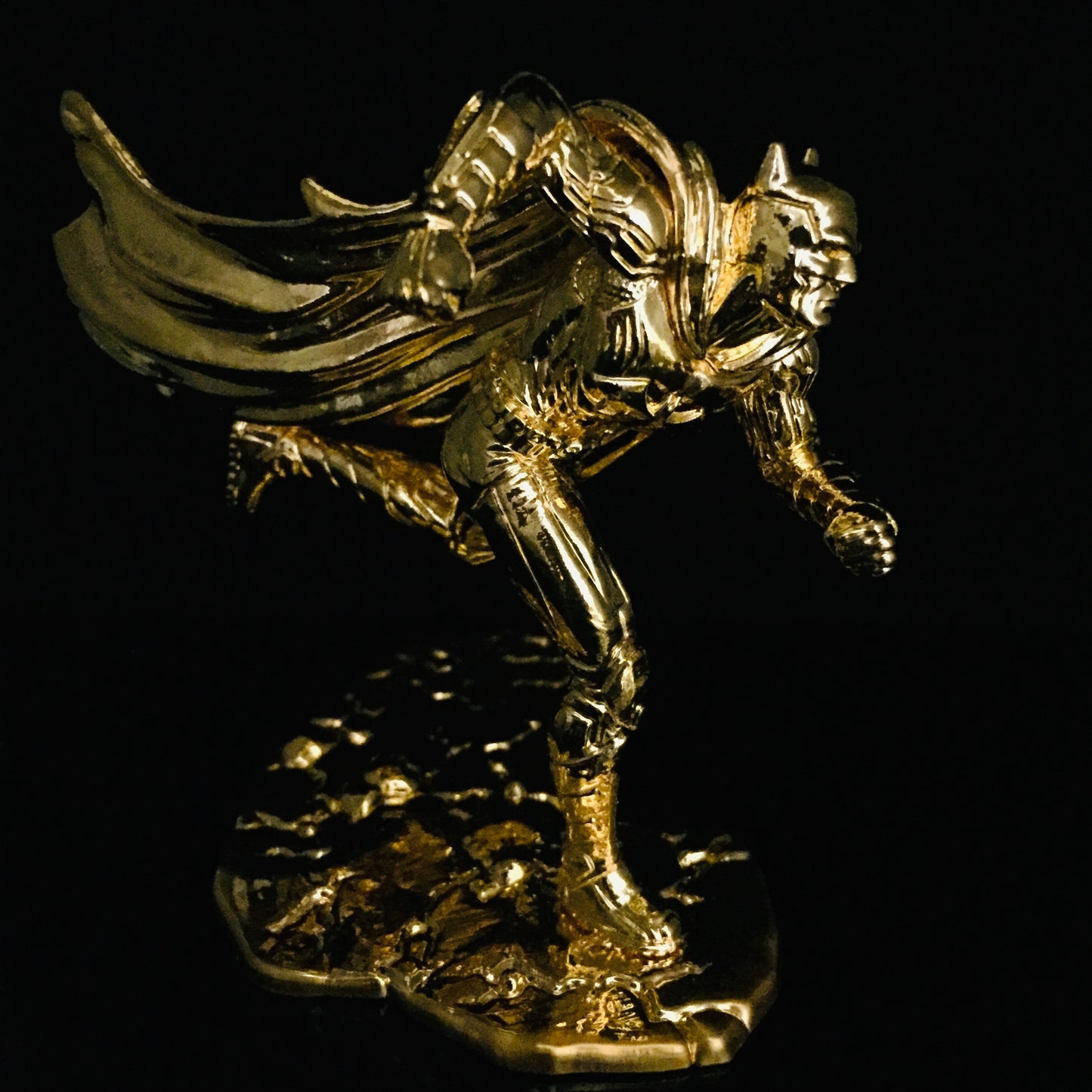 Batman Gold Plated Statue
