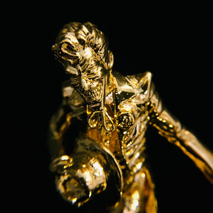 Joker Gold Plated Statue
