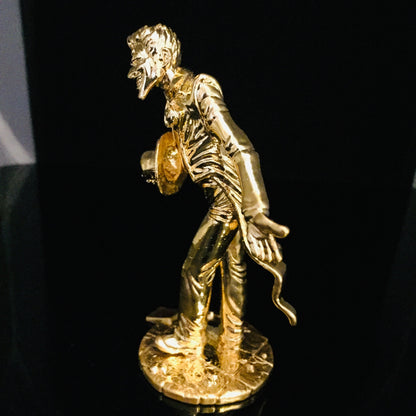 Joker Gold Plated Statue