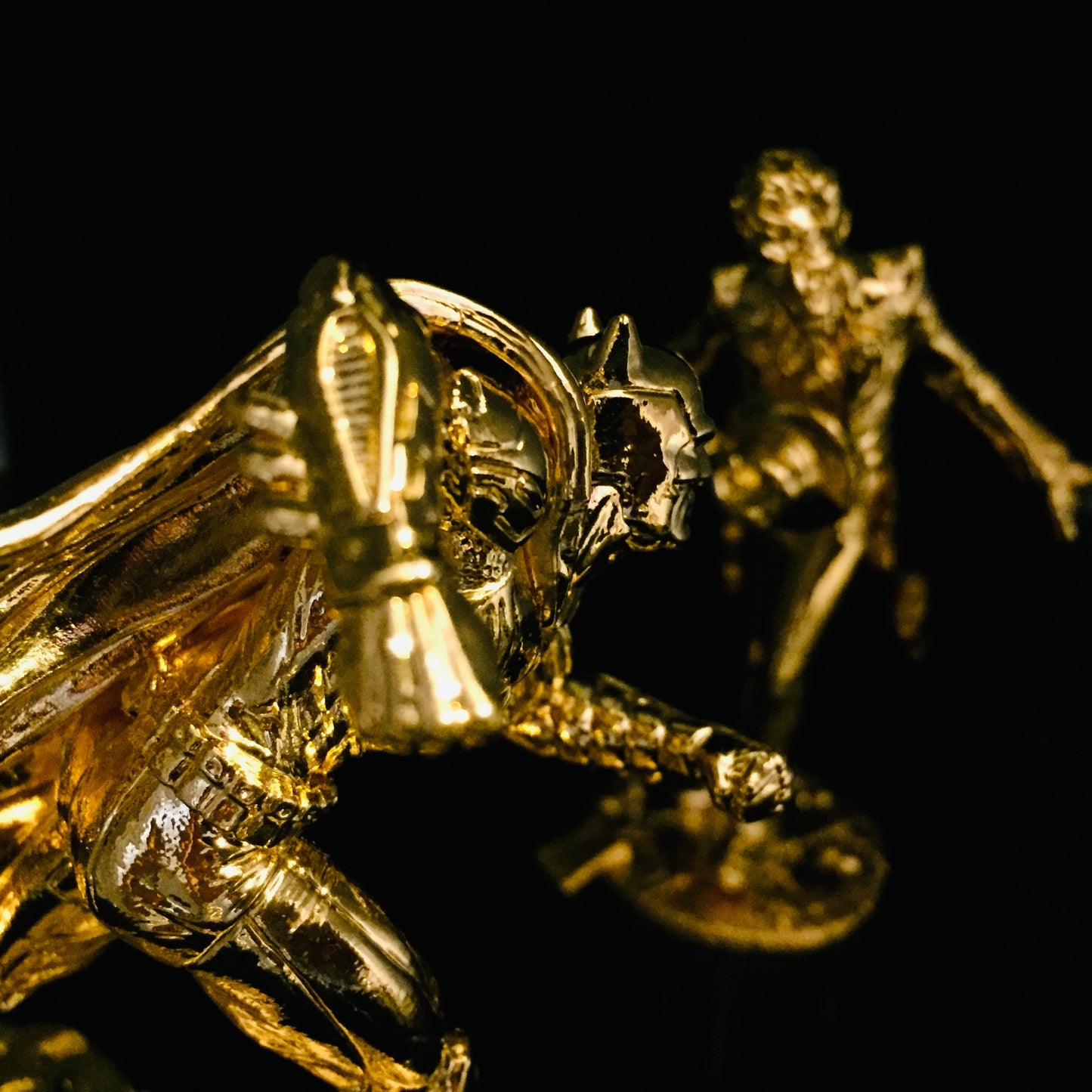 Joker Gold Plated Statue