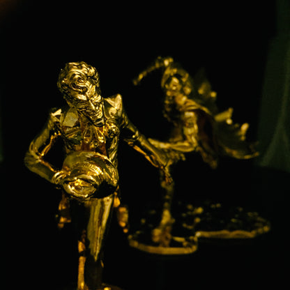 Joker Gold Plated Statue