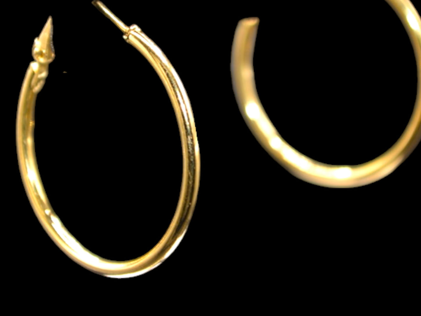 Hoops of Hope - Golden Earrings