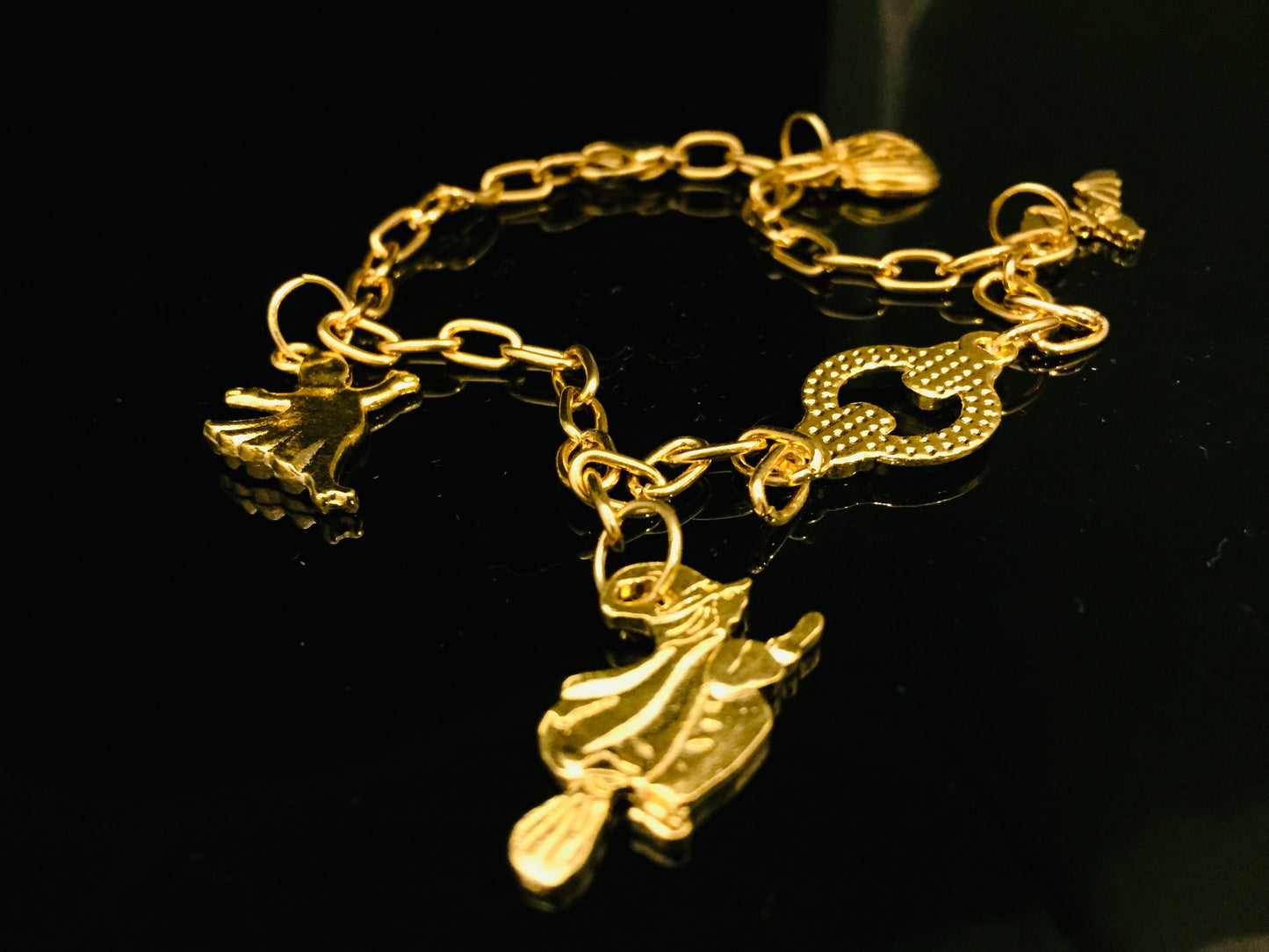 Halloween Bat Bracelet