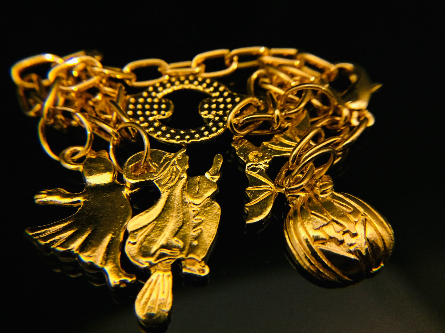 Halloween Bat Bracelet