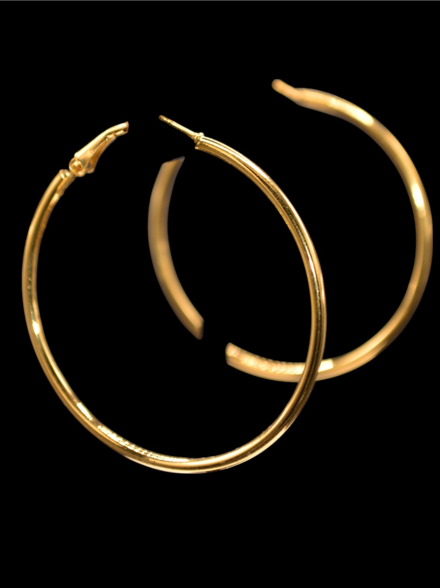 Hoops of Hope - Golden Earrings
