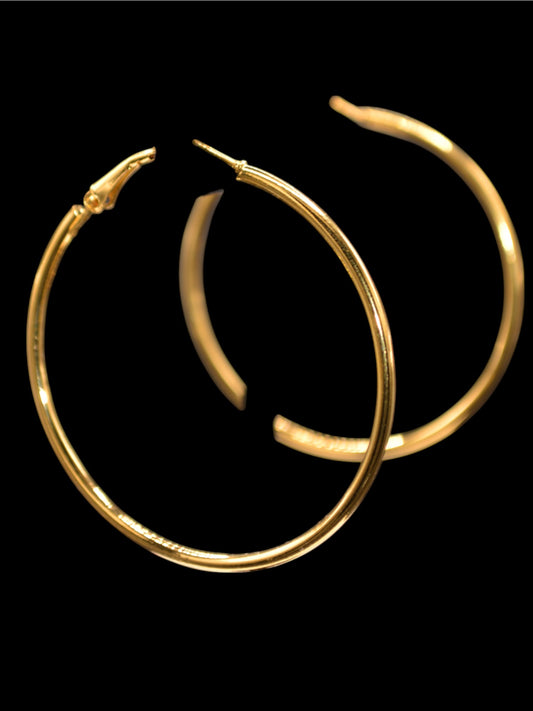 Hoops of Hope - Golden Earrings