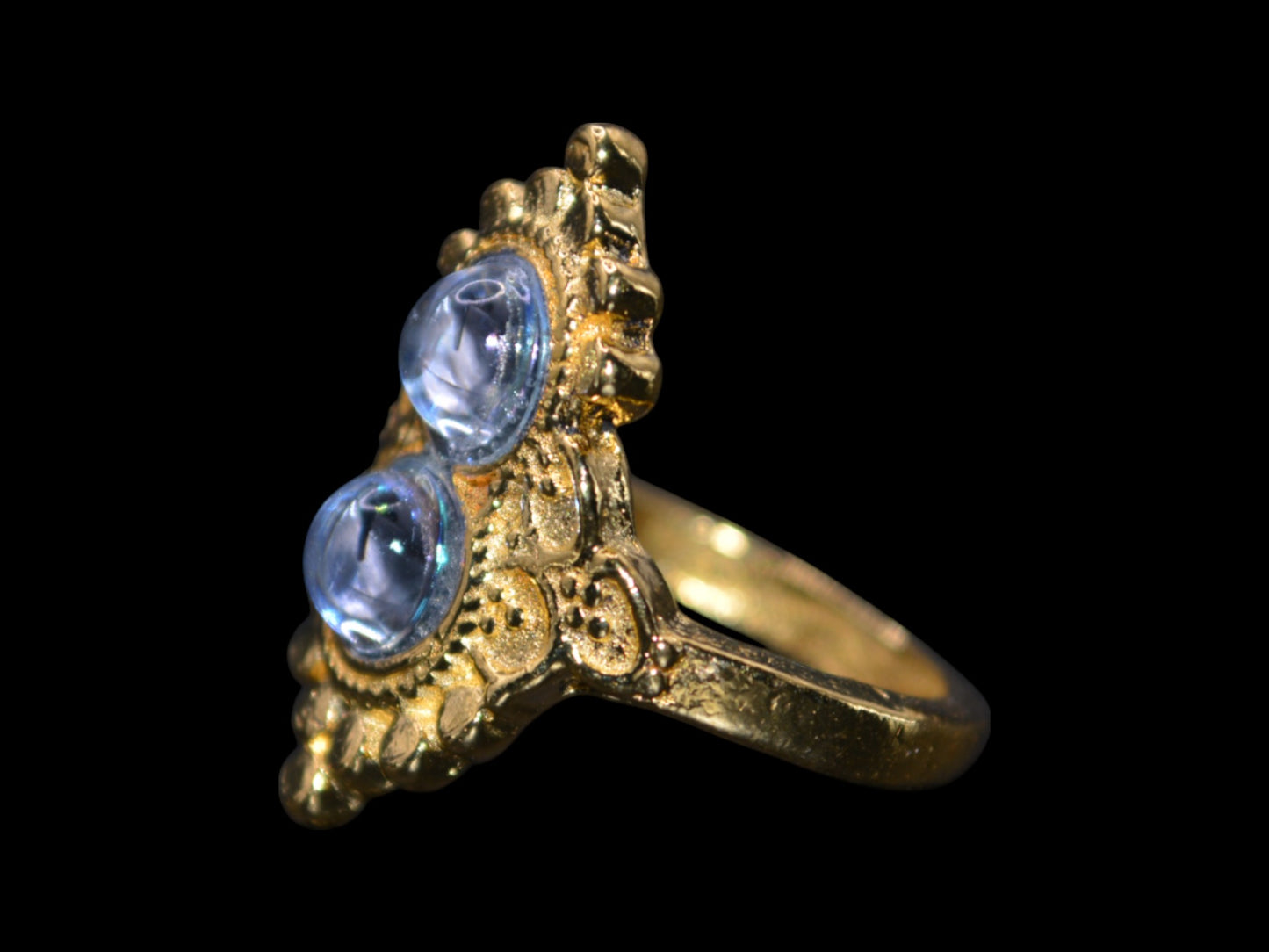 Hourglass Ring - Golden Times