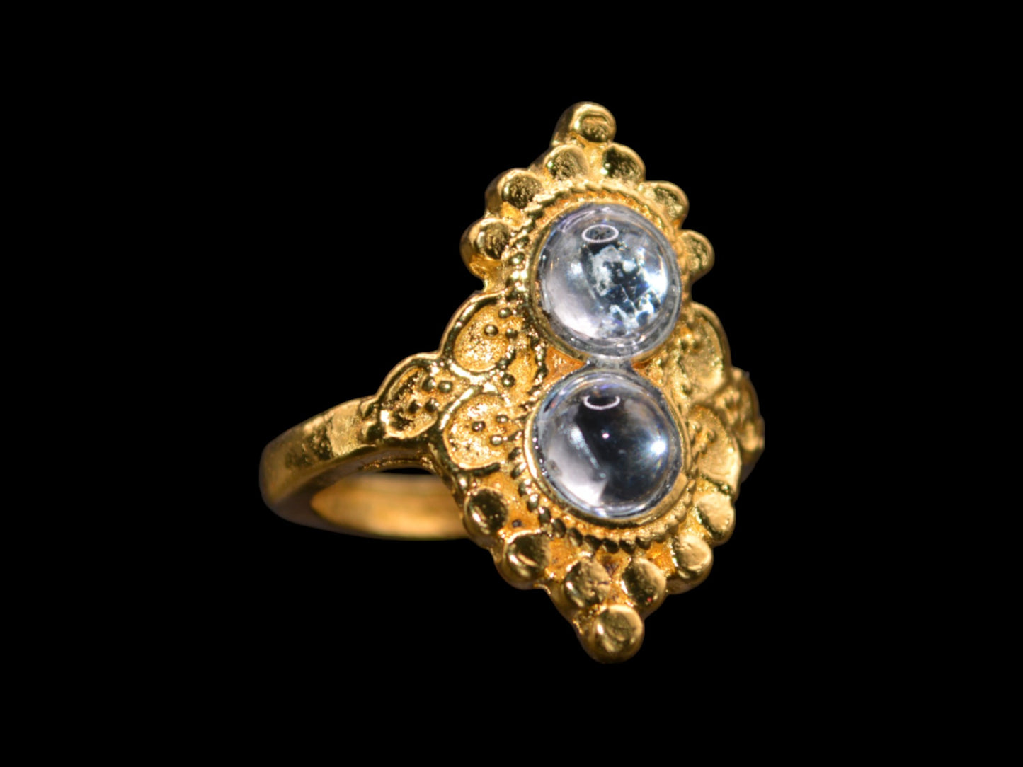 Hourglass Ring - Golden Times