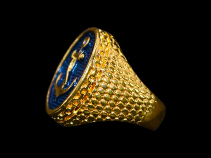 Marine Ring - Sailor Anchor
