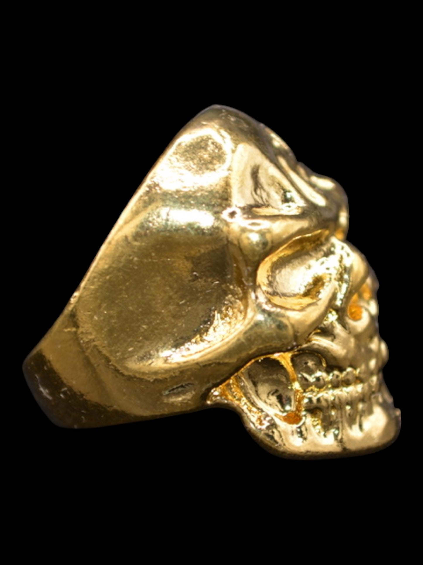 Duality - Two Faces Skull Ring