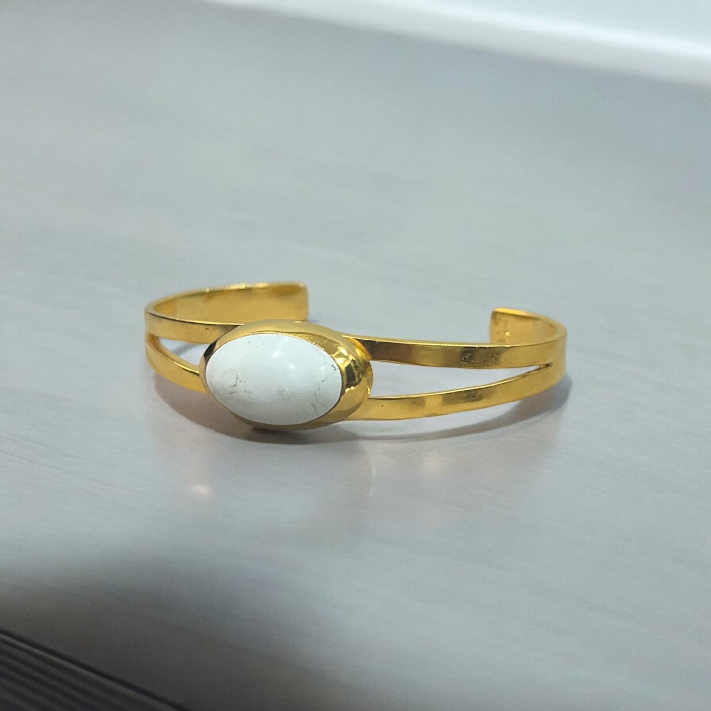 White Stone Bracelet